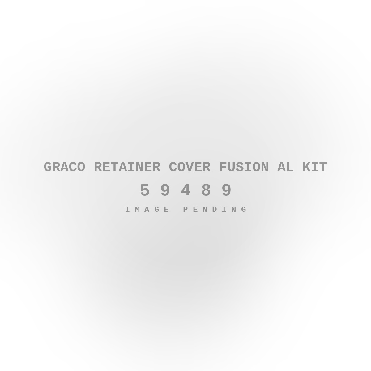 Graco Retainer Cover Fusion AL Kit