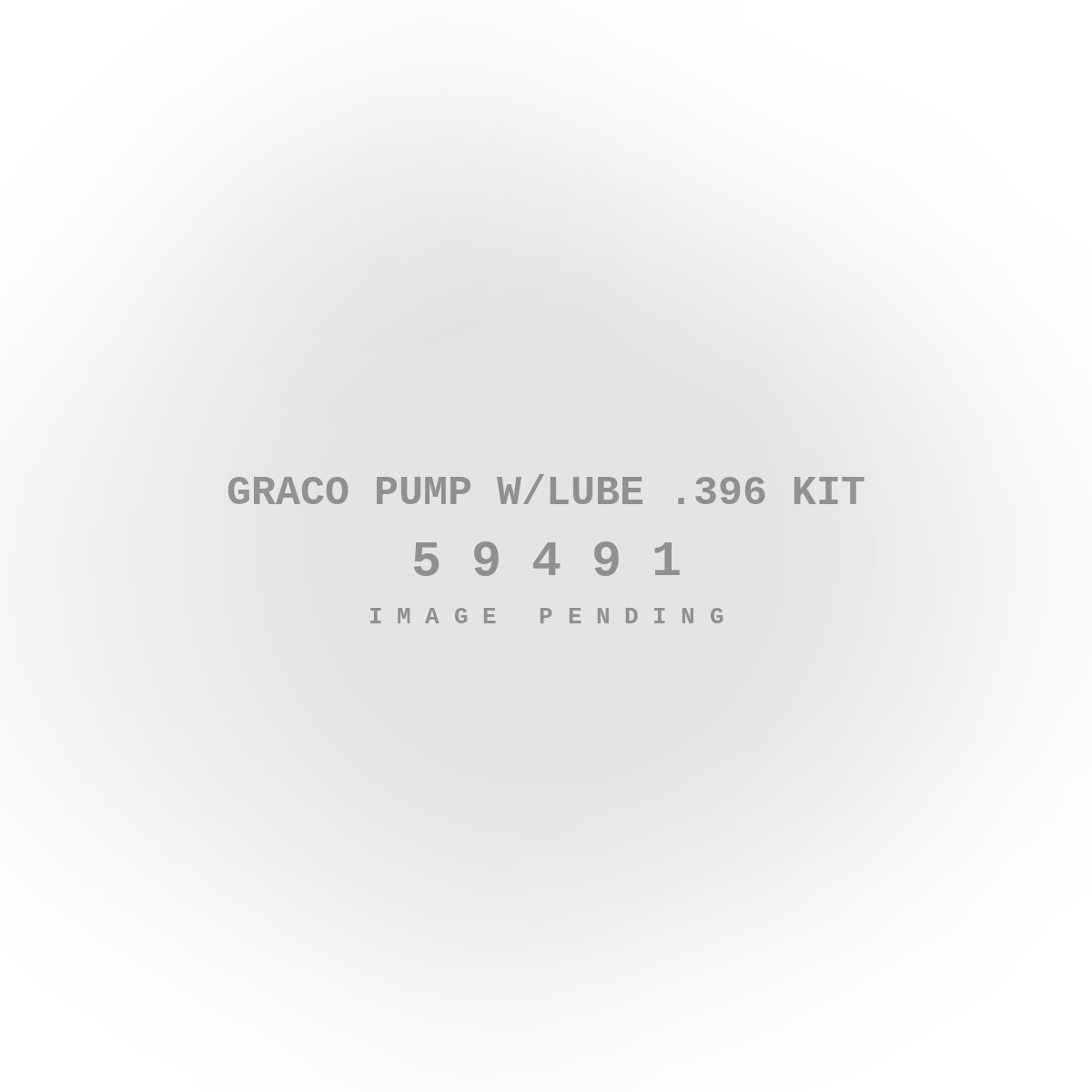Graco Pump w/Lube .396 Kit