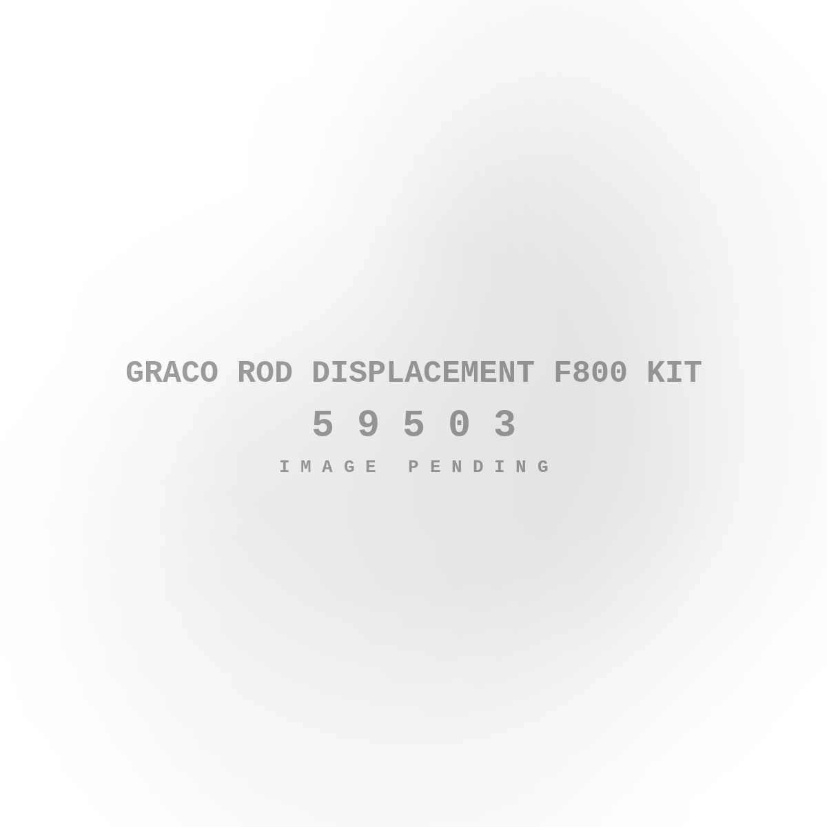 Graco Rod Displacement F800 Kit