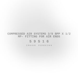 Compressed Air Systems 3/8 Bpp X 1/2 Mp- Fitting For Air Ends