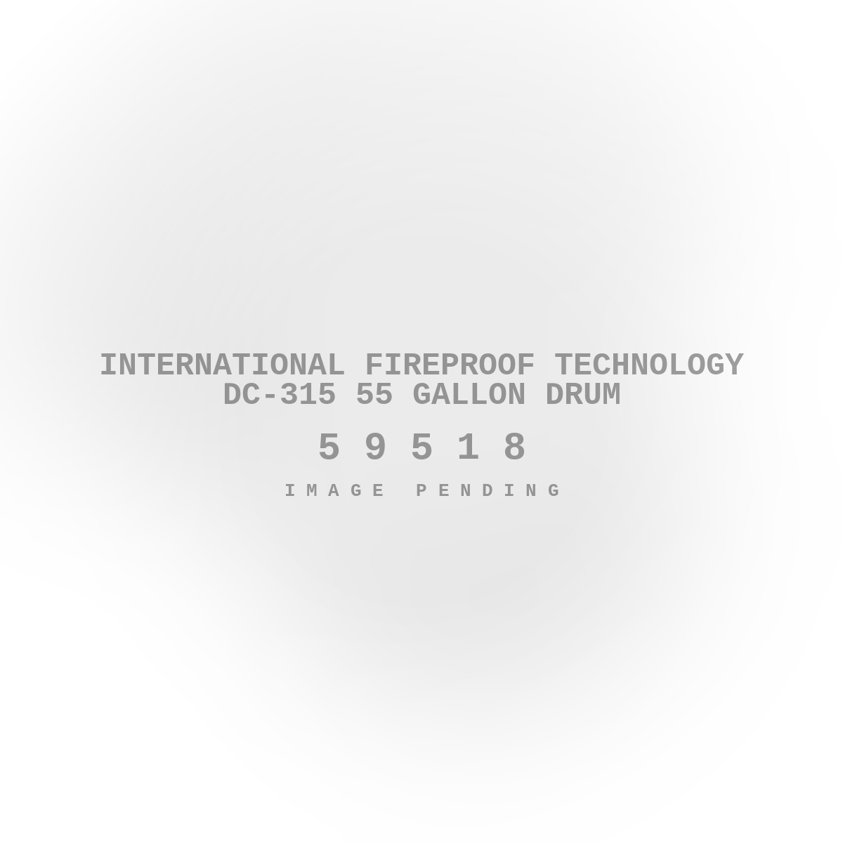 International Fireproof Technology DC-315 55 Gallon Drum