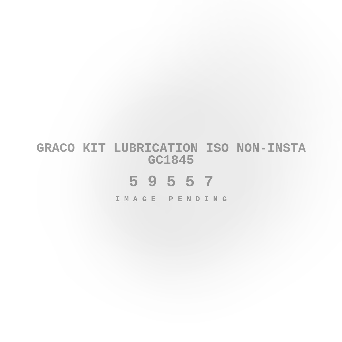 Graco Kit Lubrication ISO Non-Insta GC1845
