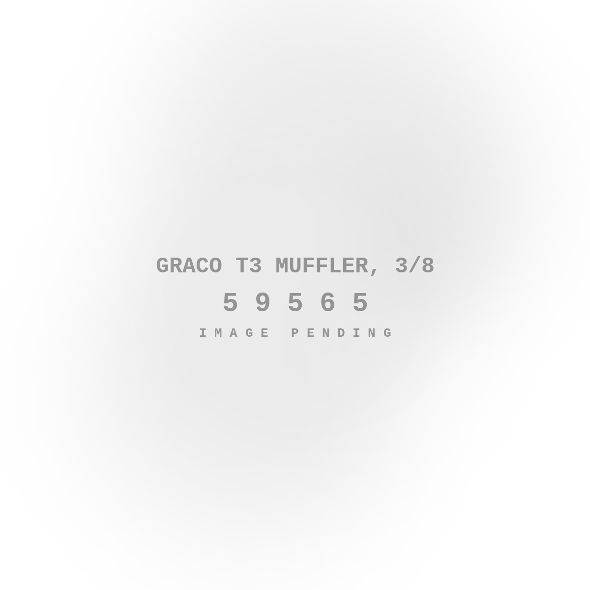 Graco T3 Muffler, 3/8