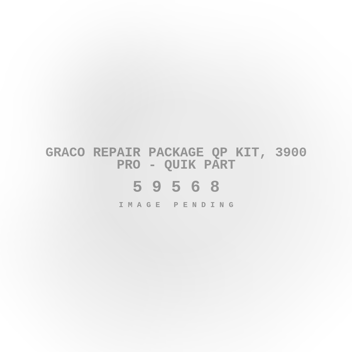 Graco Repair Package QP Kit, 3900 Pro - Quik Part