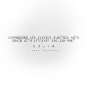 Compressed Air Systems Electric Auto Drain with Strainer 110/120 Volt