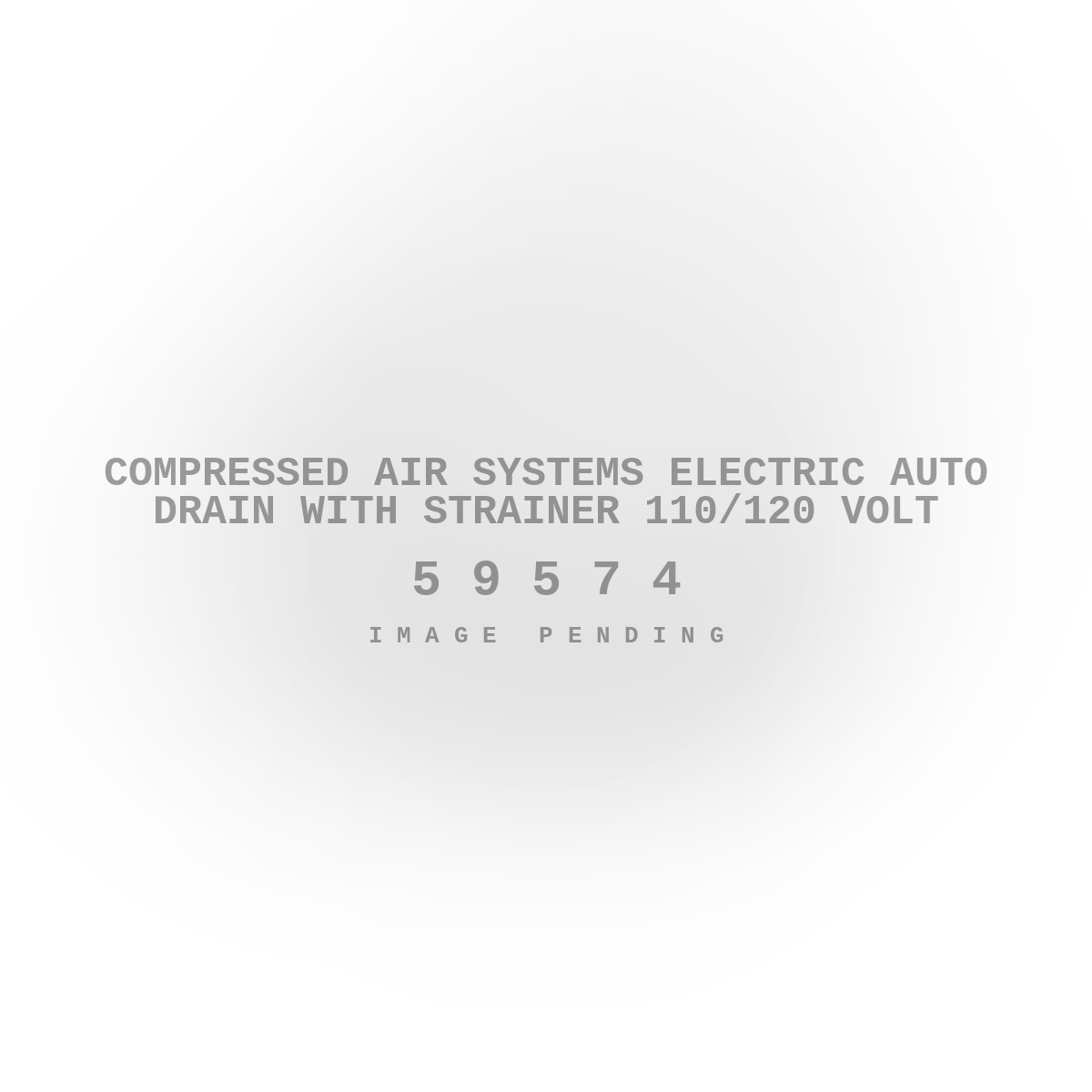 Compressed Air Systems Electric Auto Drain with Strainer 110/120 Volt