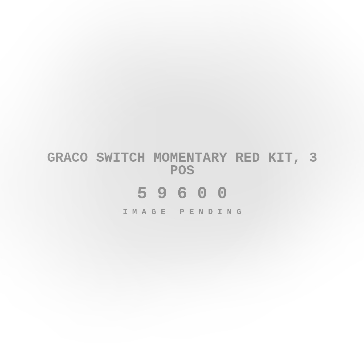 Graco Switch Momentary Red Kit, 3 Pos