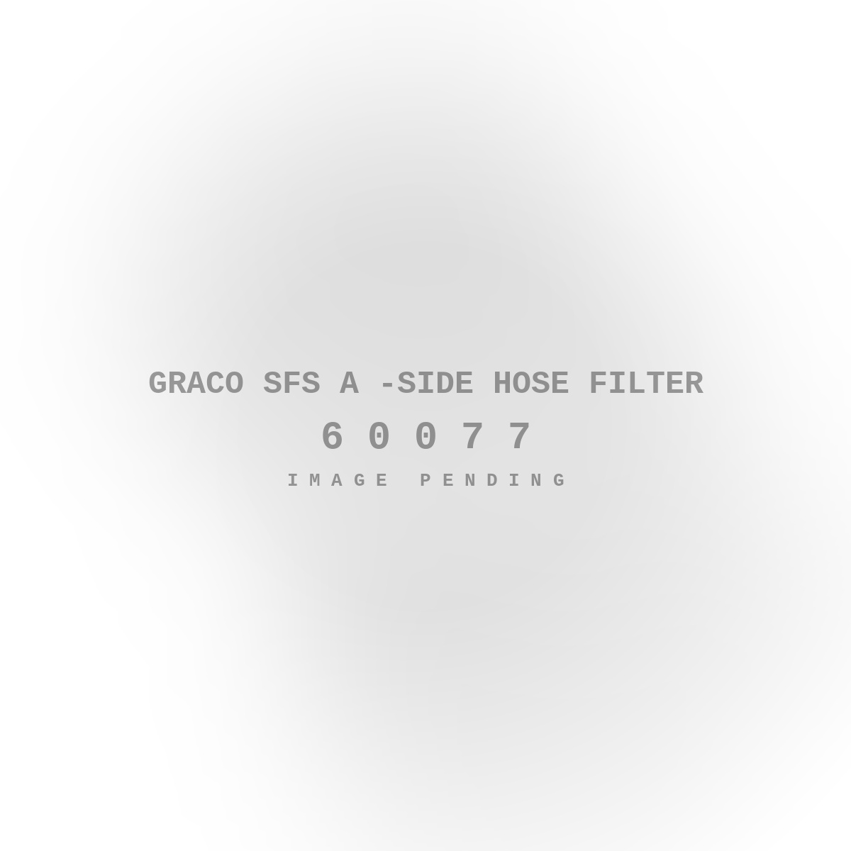 Graco Sfs A -Side Hose Filter