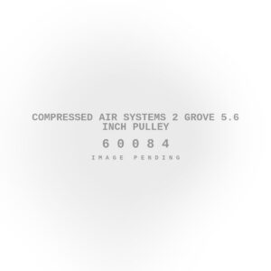 Compressed Air Systems 2 Grove 5.6 Inch Pulley