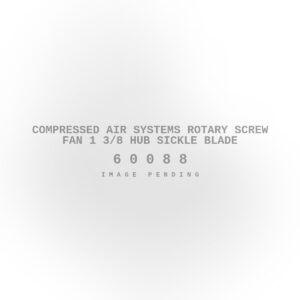 Compressed Air Systems Rotary Screw Fan 1 3/8 Hub Sickle Blade