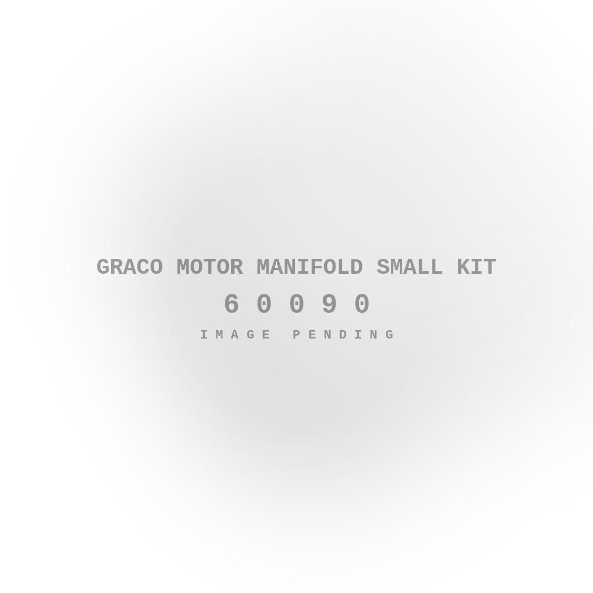 Graco Motor Manifold Small Kit