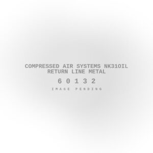 Compressed Air Systems NK31Oil Return Line Metal