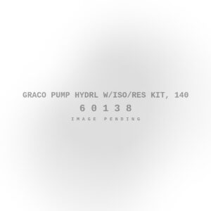 Graco Pump Hydrl w/Iso/Res Kit, 140