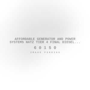 Affordable Generator and Power Systems Hatz Tier 4 Final Diesel Generator - 40kw 60hz 3ph
