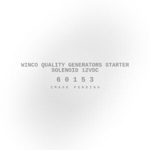 Winco Quality Generators Starter Solenoid 12VDC