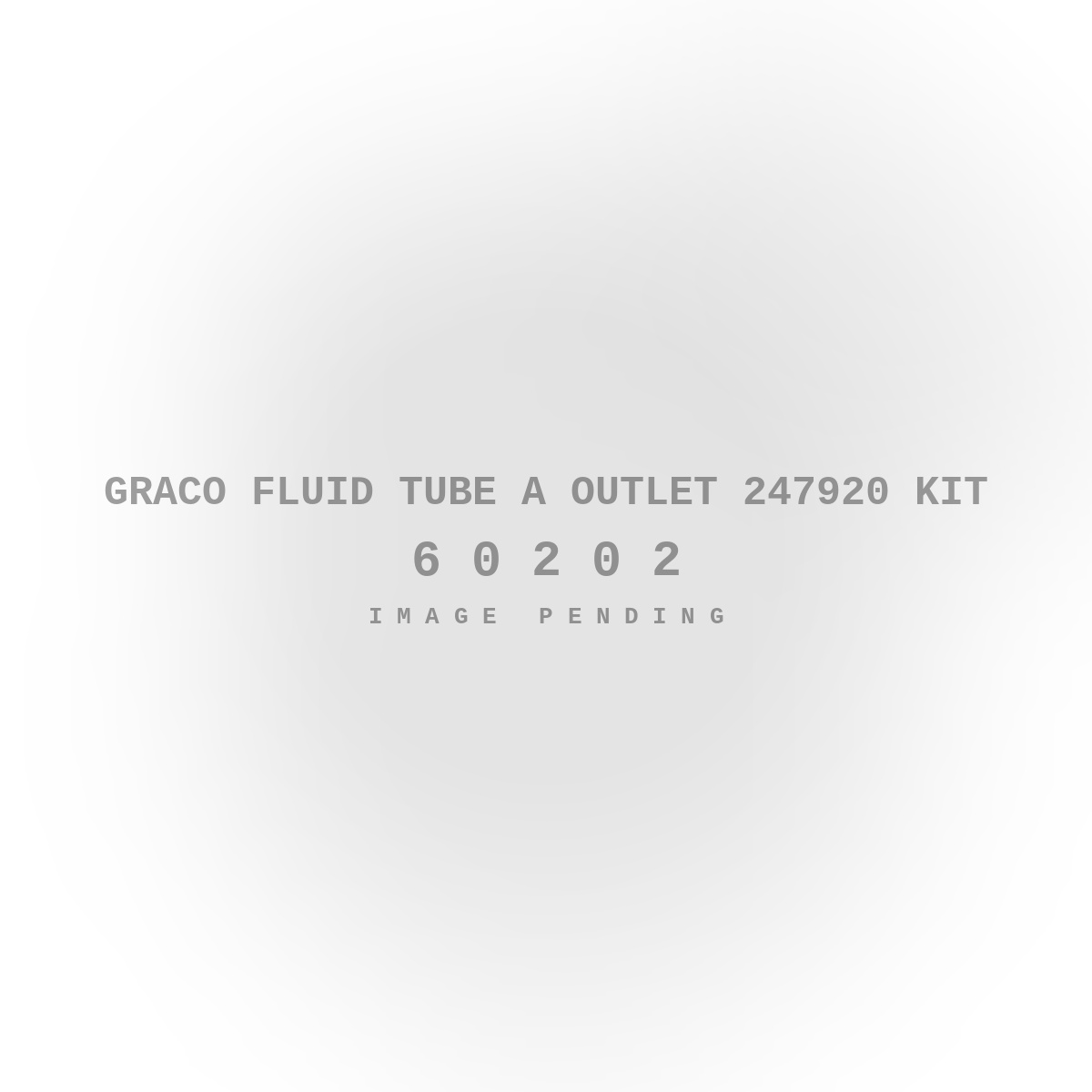 Graco Fluid Tube A Outlet 247920 Kit