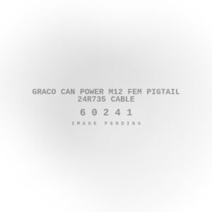 Graco Can Power M12 Fem Pigtail 24R735 Cable