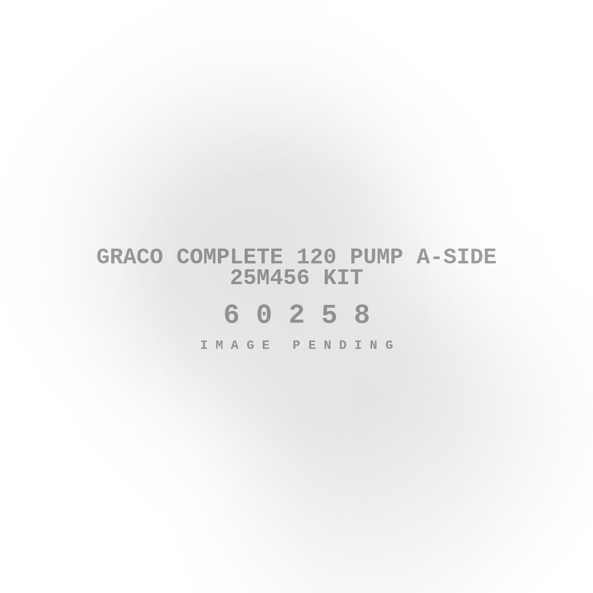 Graco Complete 120 Pump A-Side 25M456 Kit