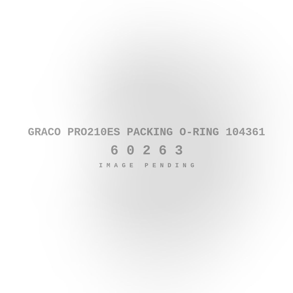 Graco PRO210ES Packing O-Ring 104361