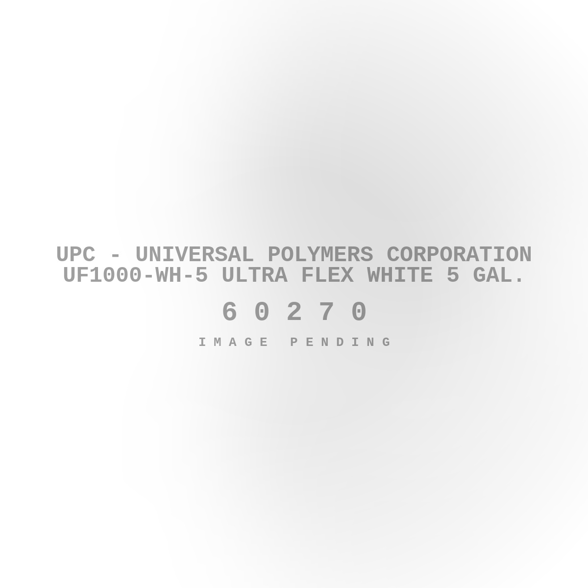 UPC - Universal Polymers Corporation UF1000-WH-5 Ultra Flex White 5 Gal.