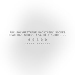 PMC Polyurethane Machinery Socket Head Cap Screw, 1/4-20 X 1.000, ZP Aly