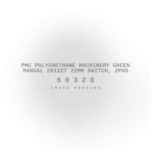 PMC Polyurethane Machinery Green Manual 201227 22mm Switch, 2POS