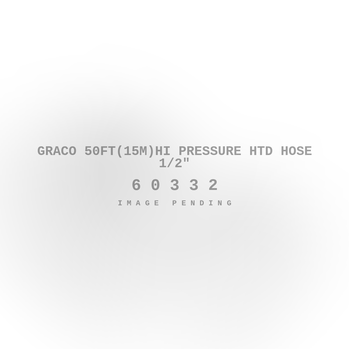 Graco 50ft(15m)Hi Pressure Htd Hose 1/2"