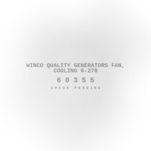Winco Quality Generators Fan, Cooling 6-278