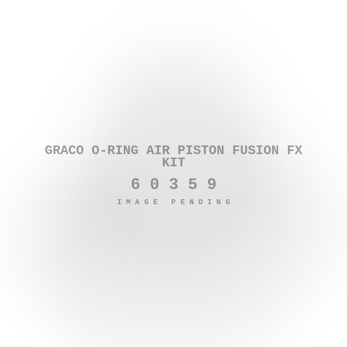 Graco O-Ring Air Piston Fusion FX Kit