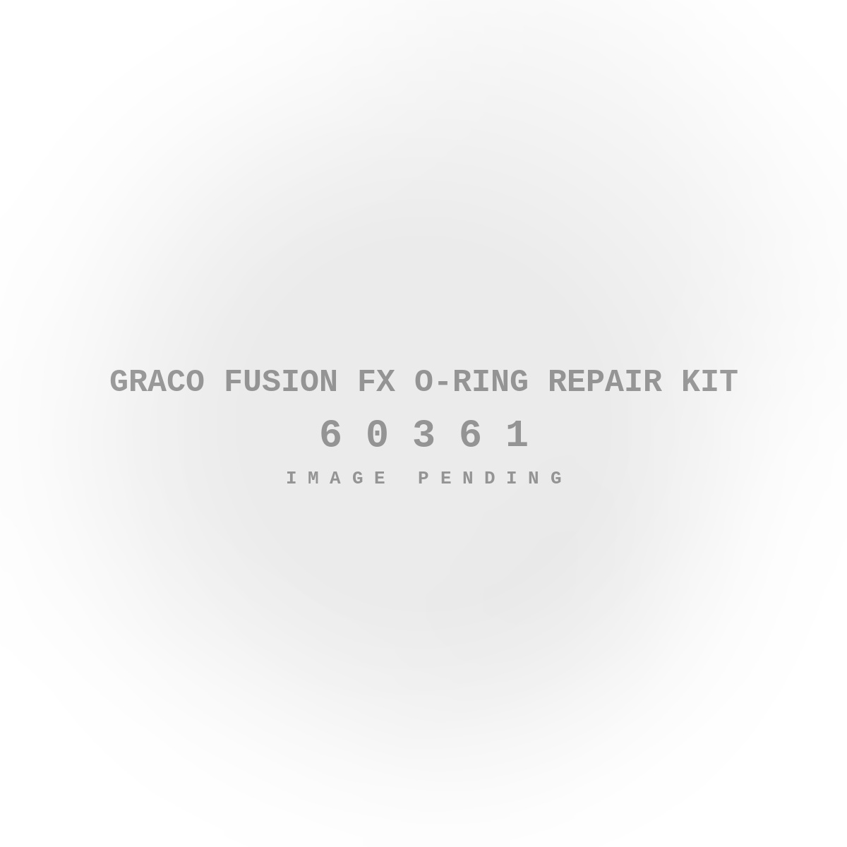 Graco Fusion FX O-Ring Repair Kit