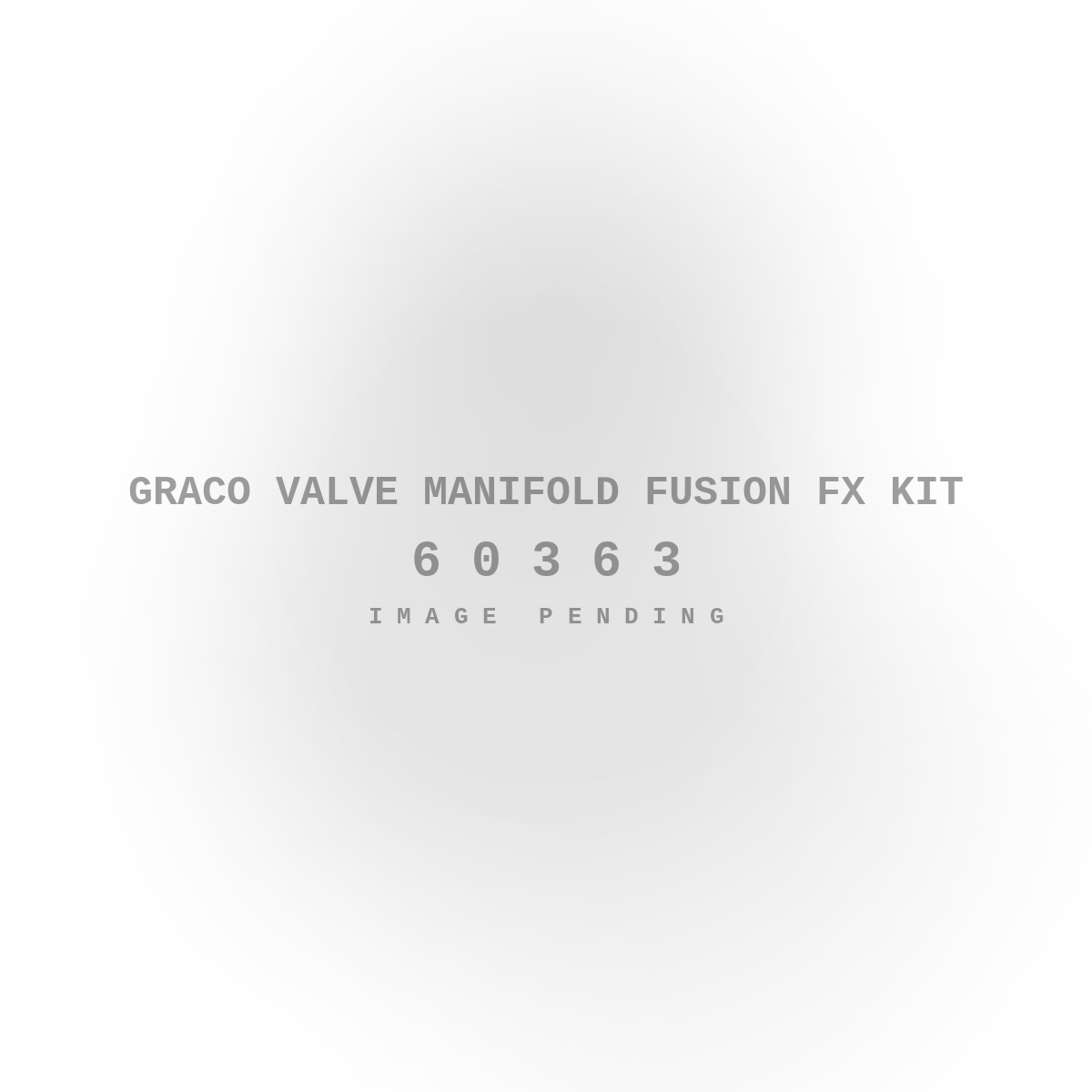 Graco Valve Manifold Fusion FX Kit