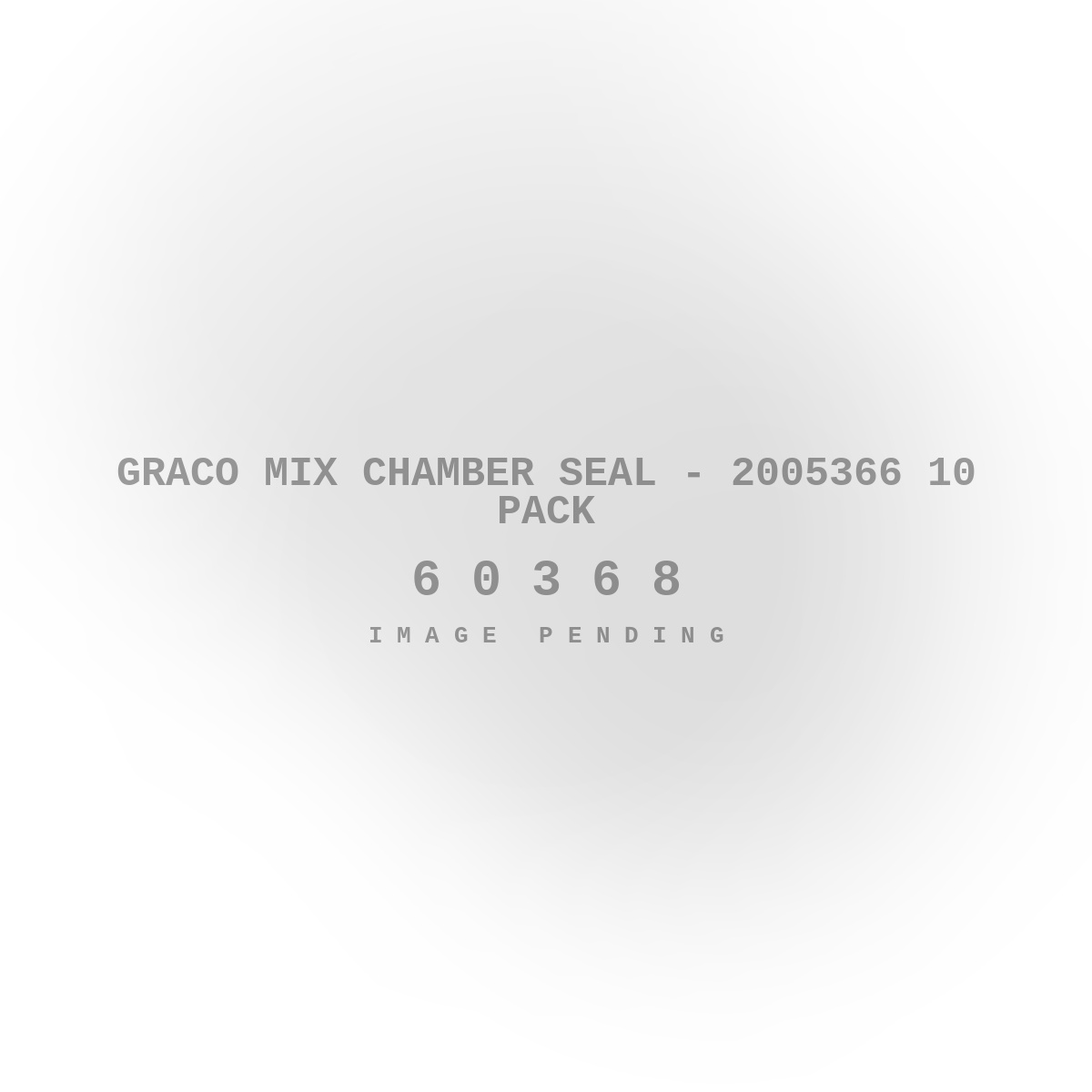 Graco Mix Chamber Seal - 2005366 10 Pack