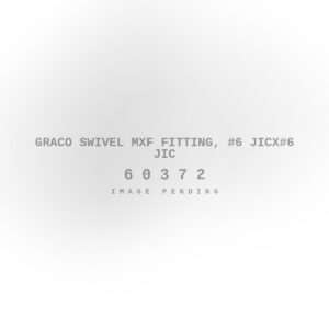 Graco Swivel Mxf Fitting, #6 JICX#6 JIC