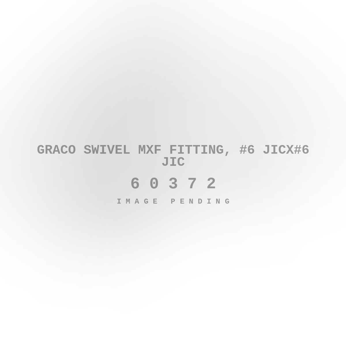 Graco Swivel Mxf Fitting, #6 JICX#6 JIC