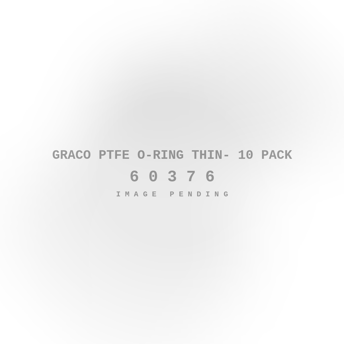 Graco PTFE O-Ring Thin- 10 Pack
