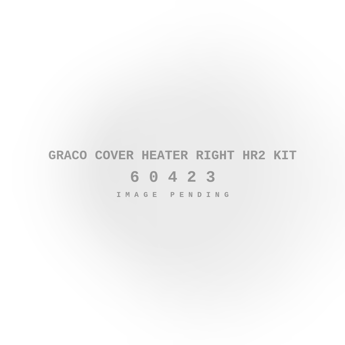 Graco Cover Heater Right HR2 Kit