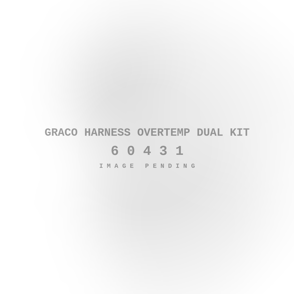 Graco Harness Overtemp Dual Kit