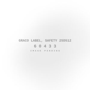 Graco Label, Safety 25D512