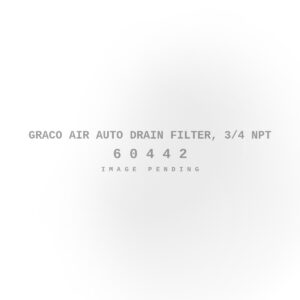 Graco Air Auto Drain Filter, 3/4 NPT