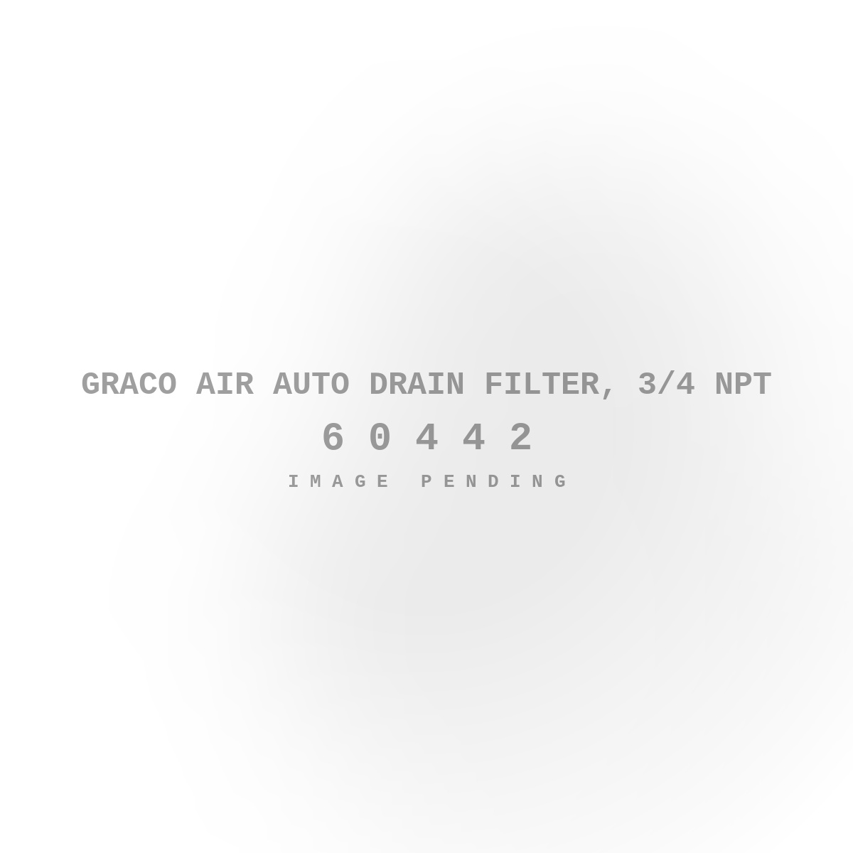 Graco Air Auto Drain Filter, 3/4 NPT