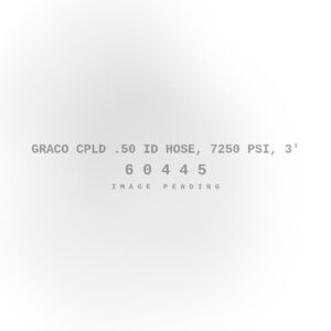 Graco Cpld .50 ID Hose, 7250 PSI, 3'