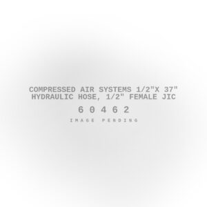 Compressed Air Systems 1/2"x 37" Hydraulic Hose, 1/2" Female JIC