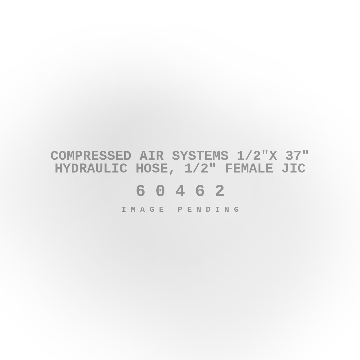 Compressed Air Systems 1/2"x 37" Hydraulic Hose, 1/2" Female JIC