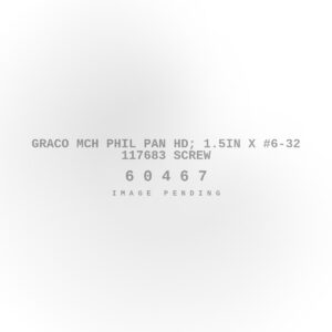 Graco Mch Phil Pan HD; 1.5in X #6-32 117683 Screw