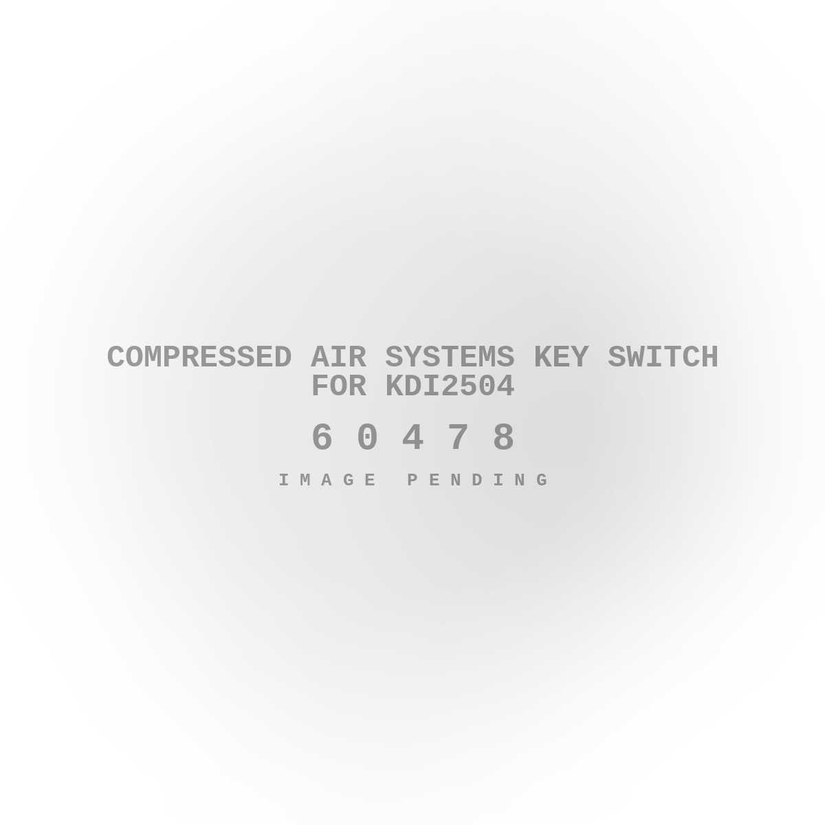 Compressed Air Systems Key Switch for KDI2504