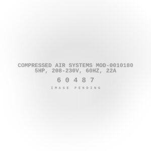 Compressed Air Systems MOD-0010180 5hp, 208-230v, 60hz, 22A