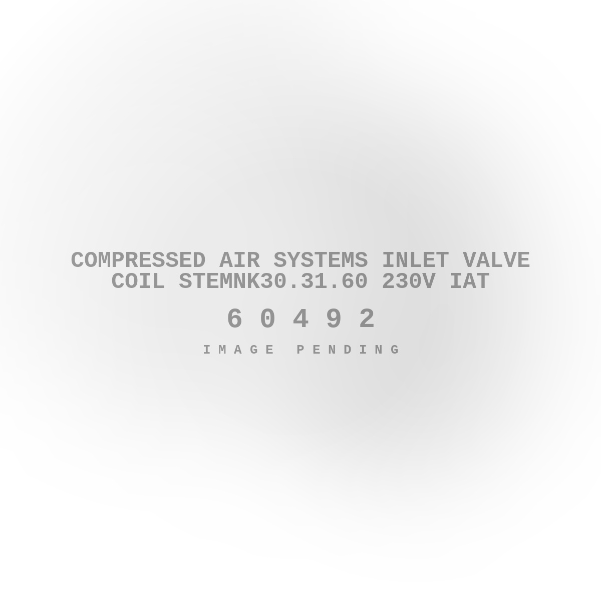 Compressed Air Systems Inlet Valve Coil StemNK30.31.60 230v IAT