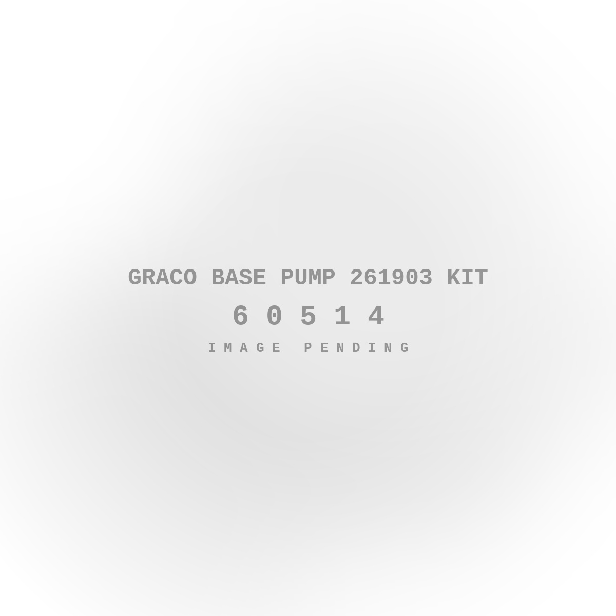 Graco Base Pump 261903 Kit
