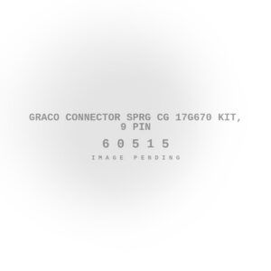 Graco Connector Sprg CG 17G670 Kit, 9 Pin