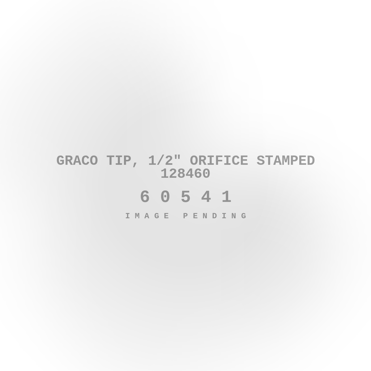 Graco Tip, 1/2" Orifice Stamped 128460
